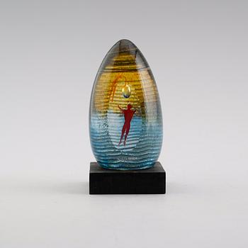 BERTIL VALLIEN, skulptur, glas, Bertil Vallien, Kosta Boda.