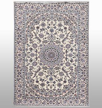 Matta, Nain, part silk, 6 Laa, ca 250 x 160 cm.