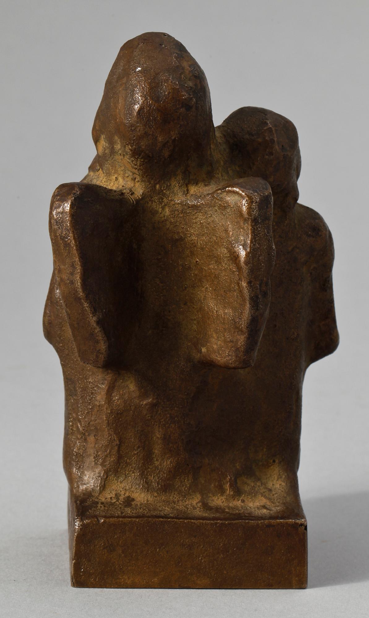 WÄINÖ AALTONEN, skulptur, brons. Monogramsign.