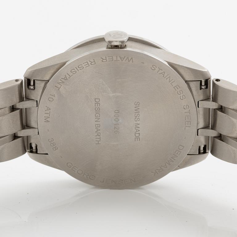 Georg Jensen, Wristwatch, Vice, design Barth, wristwatch, 40 mm.