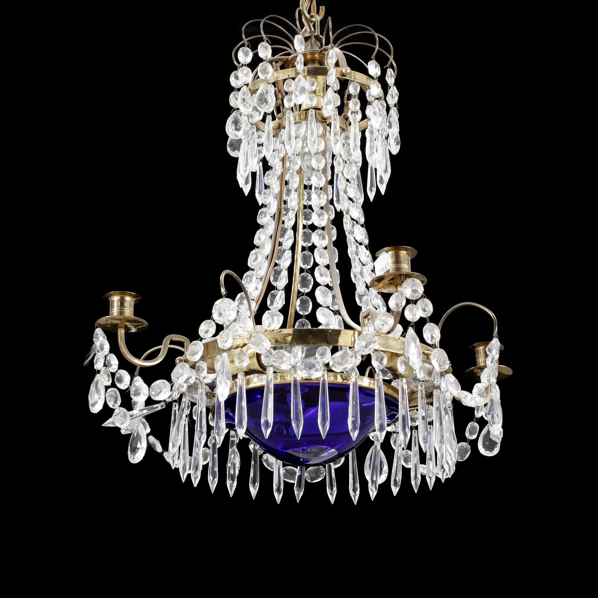 LJUSKRONA. Gustaviansk stil, 1900-tal.