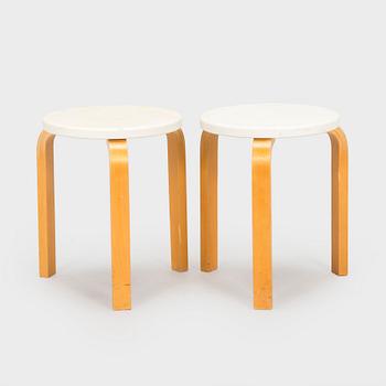 Alvar Aalto, jakkarapari, malli 60, O.Y. Huonekalu- ja Rakennustyötehdas A.B, 1957.