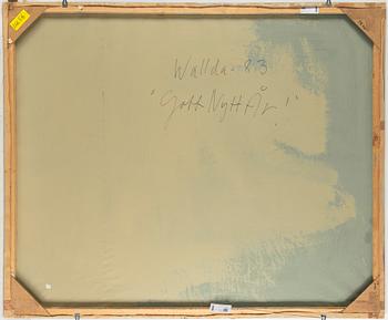 MAX MIKAEL BOOK, WALLDA GROUP (Max Mikael Book, Eva Löfdahl and Stig Sjölund), oil on canvas, signed Wallda and dated 83.