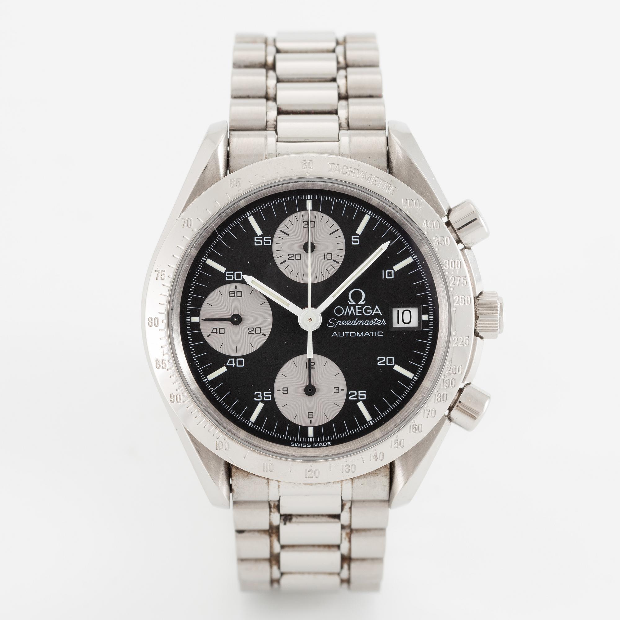 Omega, Speedmaster, chronograph, wristwatch, 39 mm.