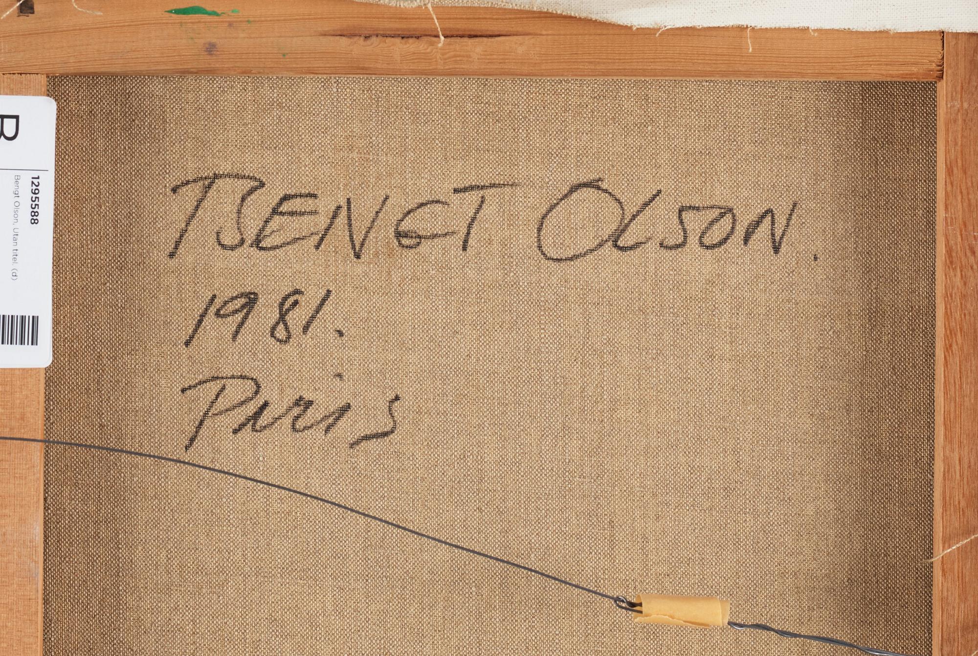 Bengt Olson, Untitled.