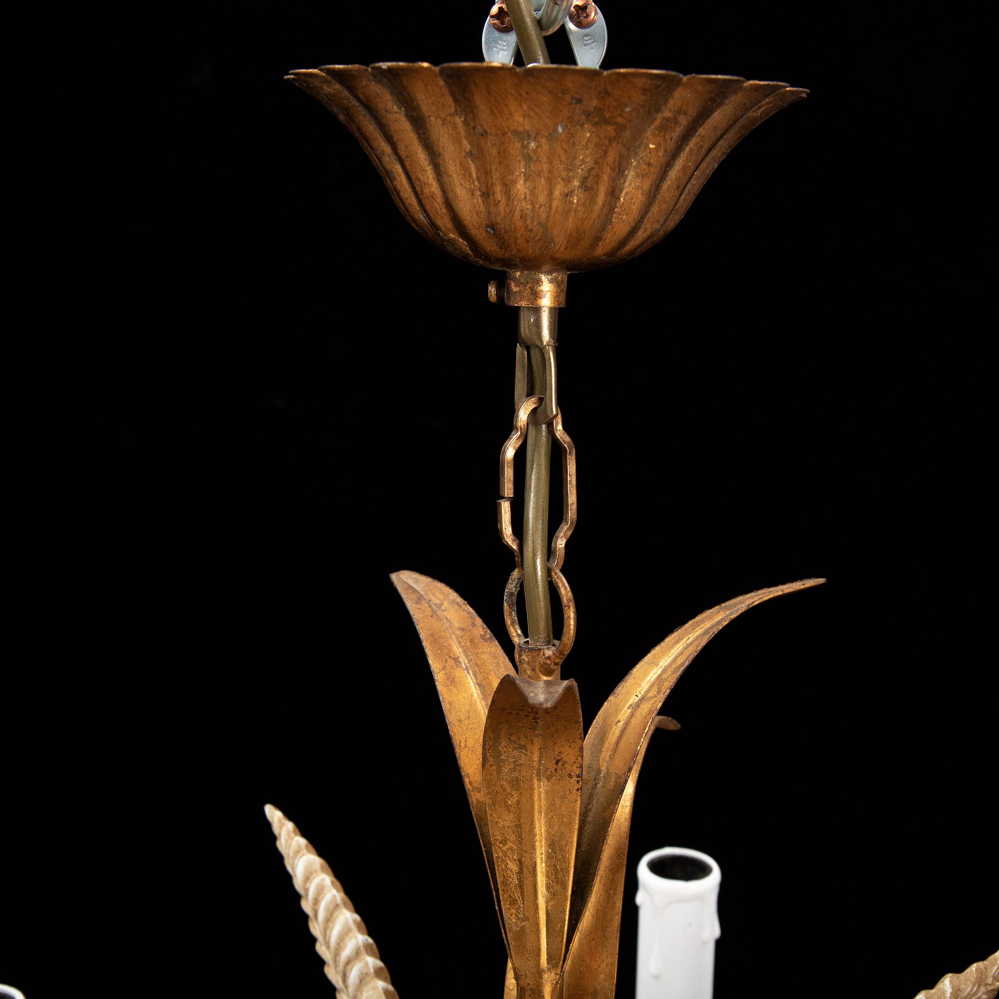 A  pair of late 20th century ceiling lights, probably Italy.