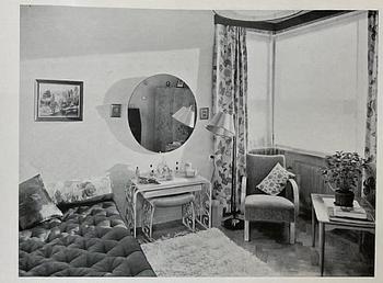 Tor Wolfenstein, sannolikt, bord, Swedish Modern, Robert Ditzinger AB, utfört av Bjerkås-Armatur, 1930-40-tal.