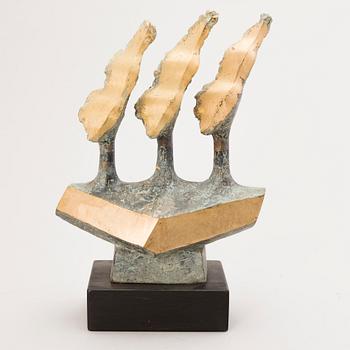 HEIKKI HÄIVÄOJA, skulptur, metall, signerad och daterad -92, numrerad 9/25.