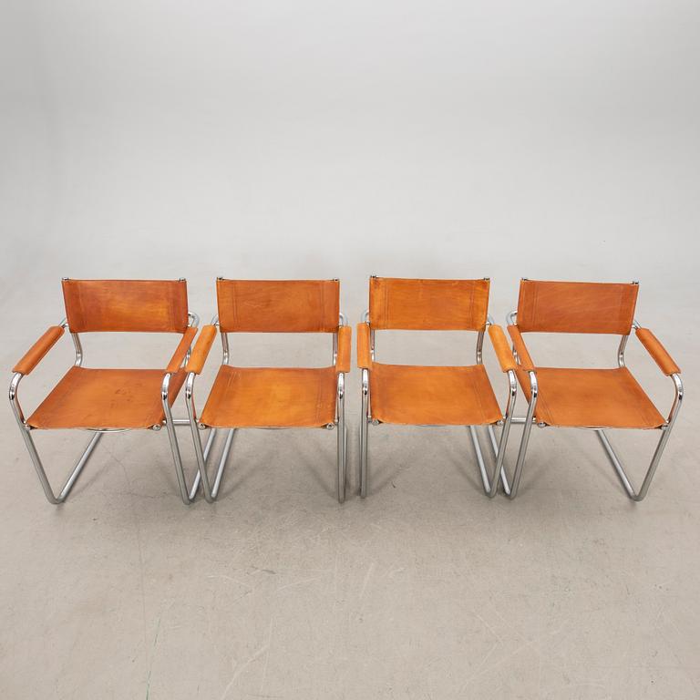 Armchairs, 4 pcs, Italy, late 20th century.