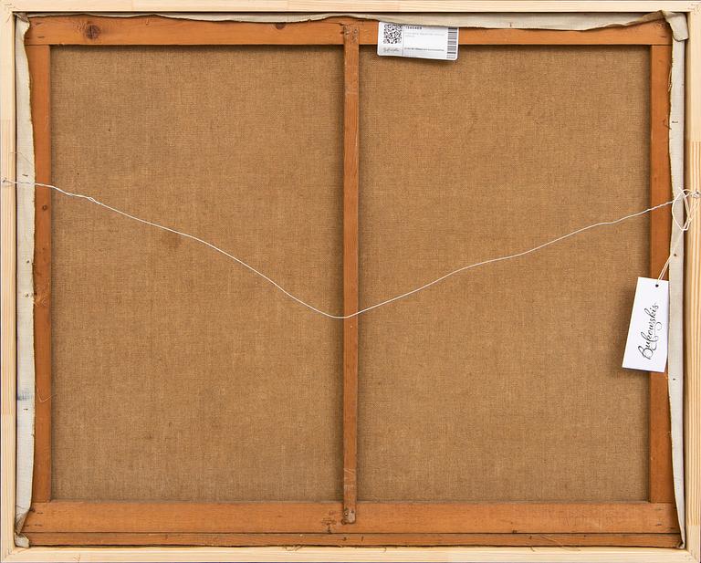 Frans Berg, olja på duk, signerad, daterad -28.