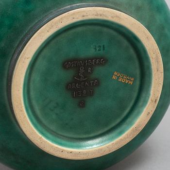 WILHELM KÅGE, vas, stengods, "Argenta", Gustavsberg.