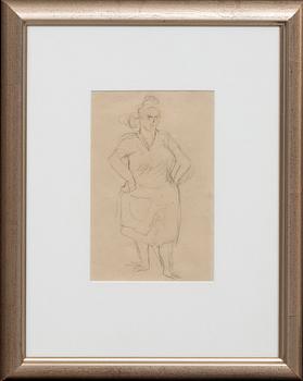 Tora Vega Holmström, drawing not signed.