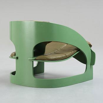 Joe Colombo, JOE COLOMBO, an easy chair, model 4801 for Kartell, Italy 1960-70's.