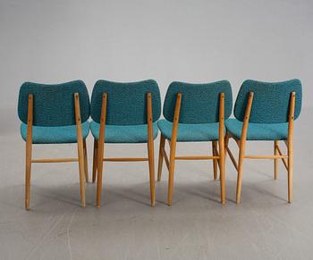 STOLAR, 4 st, Hugo Troeds, Bjärnums, 1950-tal.