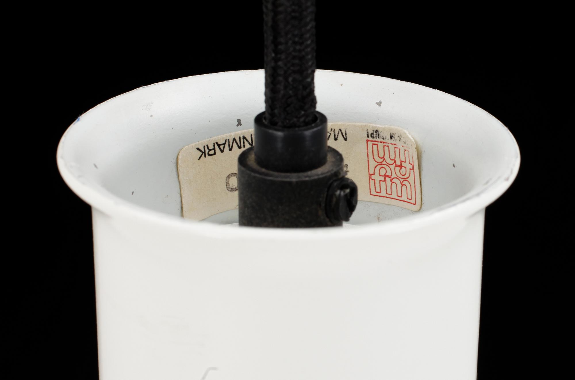 TAKLAMPA, "Optima", Hans Due för Fog & Morup, 1960-tal.