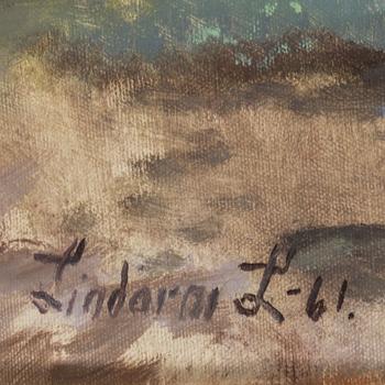 LINDORM LILJEFORS, olja på duk, signerad Lindorm L och daterad -61.