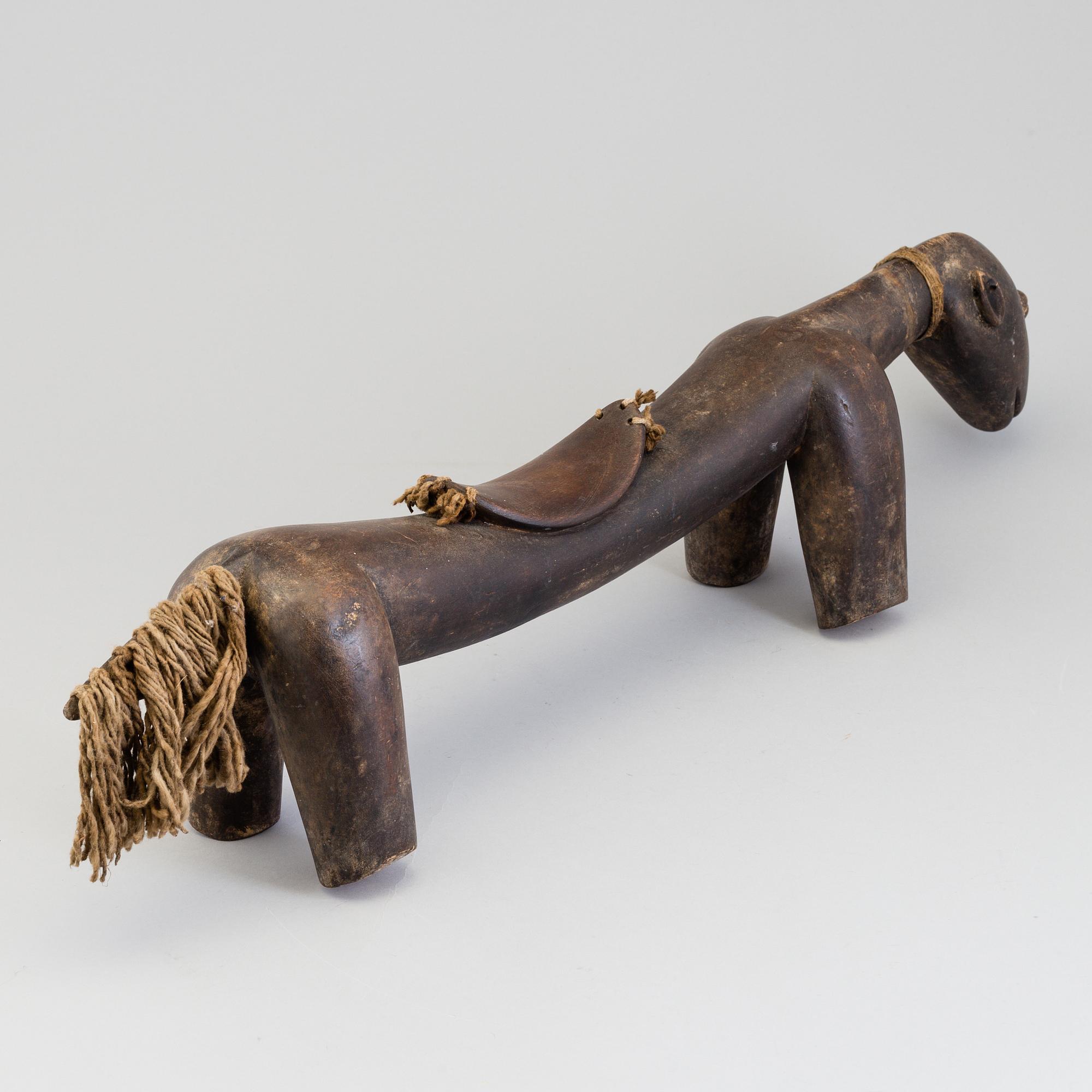 A WOODEN STOOL PILLOW HEAD REST, central-africa, early 20th century.