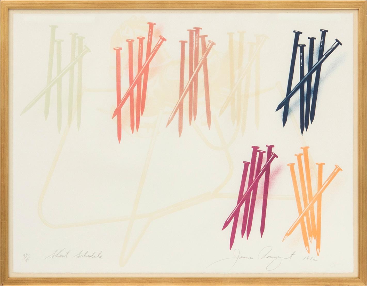James Rosenquist, Short Schedule.