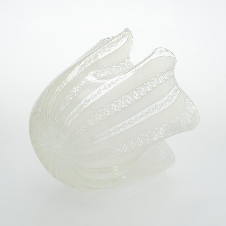 Paolo Venini & Fulvio Bianconi, A 'Fazzoletto' glass vase, Murano Italia.