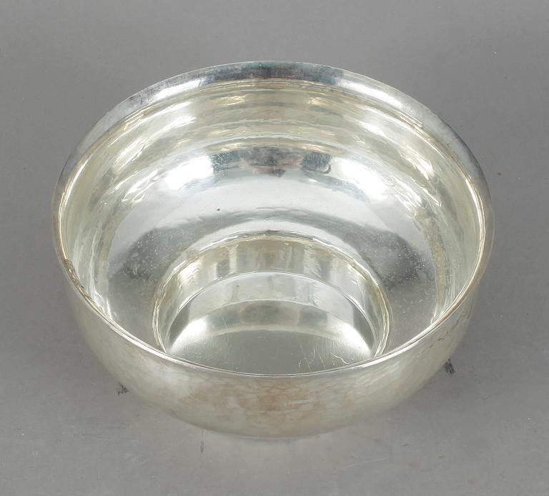 SKÅL, sterlingsilver, Atelier Borgila, Stockholm, 1994, vikt ca 527 gram.