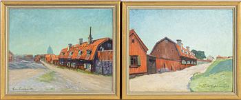 Valdemar Nyström, A Pair, "Stigbergsgatan".
