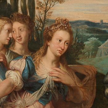 Matthijs Voet Attributed to, King David and Abigail.