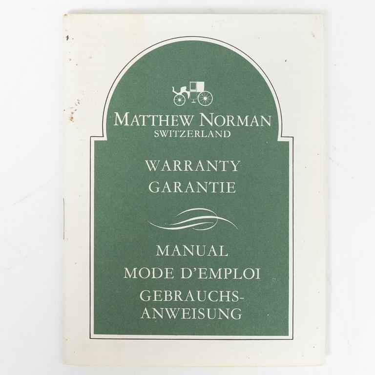 Reseur, Matthew Norman, Schweiz, 1900-talets andra hälft.