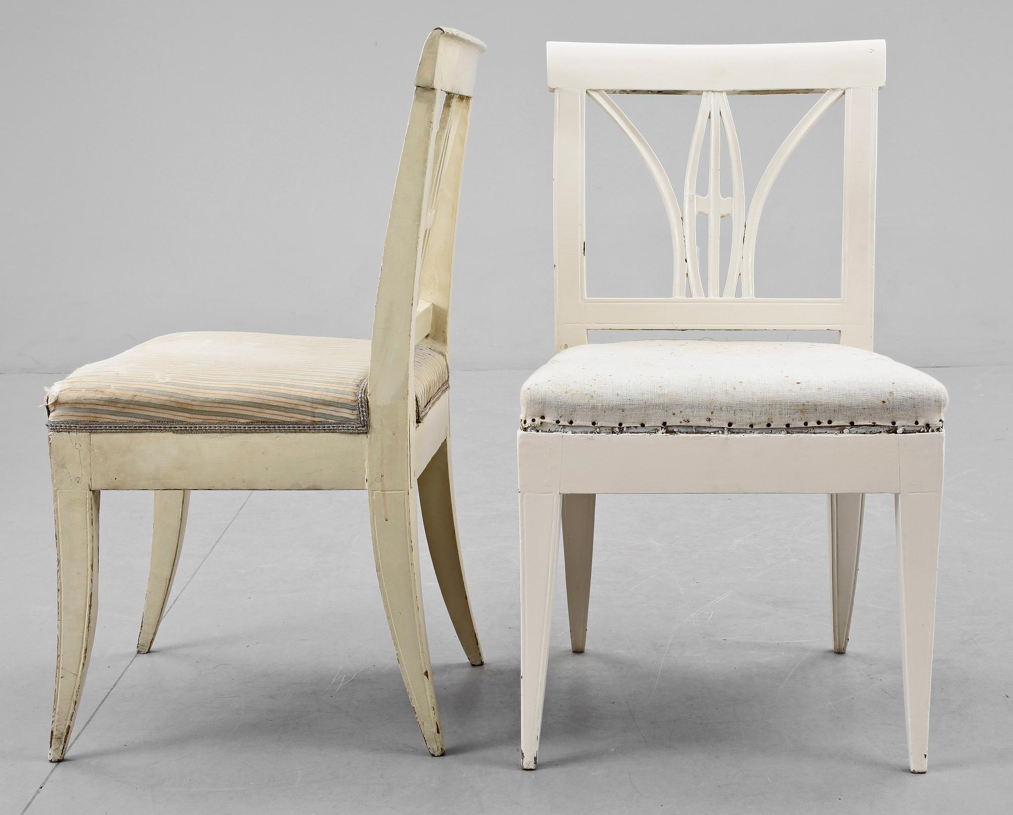 STOLAR, 4 st, Karl Johan, provins, 1800-talets första hälft.
