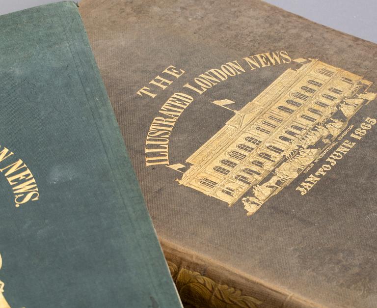 BÖCKER, 2 st,  "The Illustrated London News" 1865, pub Georg C. Leighton 198 Strand London.