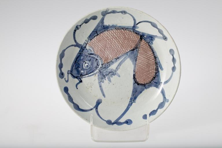SKÅLFAT, porslin, Kina, Jiaqing, tidigt 1800-tal.