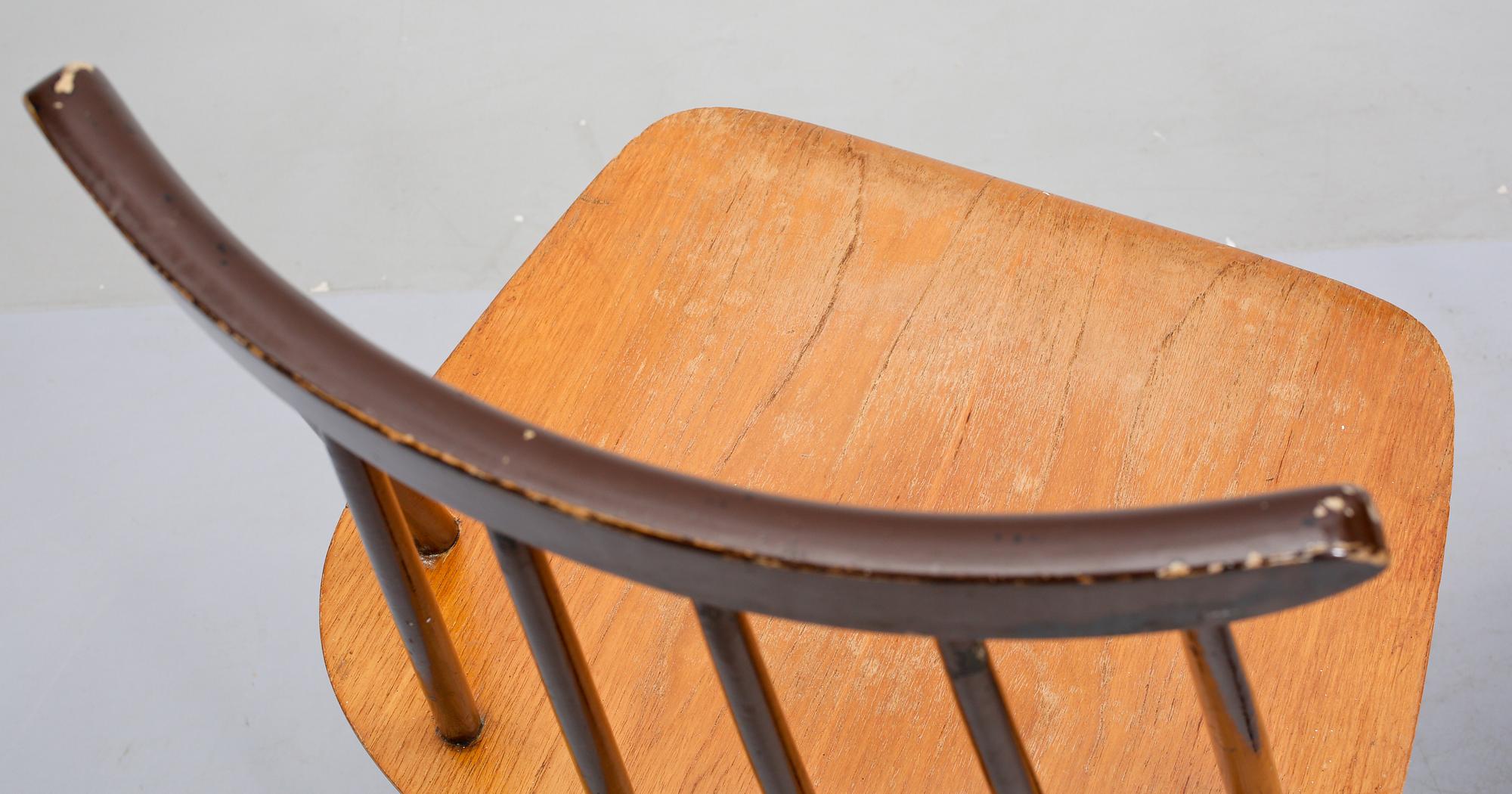 STOLAR, 3 st, "Fanett", Ilmari Tapiovaara, Edsbyverken, 1961.