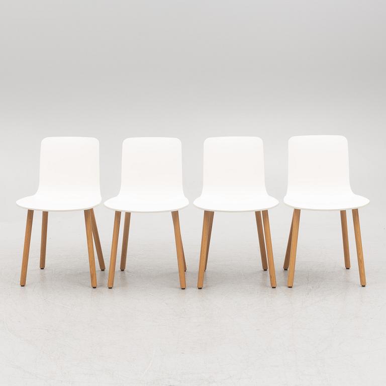 Jasper Morrison, a set of four 'HAL' chairs, Vitra 2015.