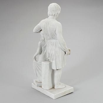 BERTEL THORVALDSEN, after, sculpture, parian, Eneret.