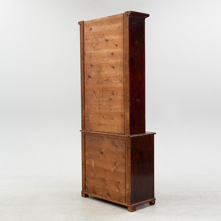 A late 19th century book cabinet.