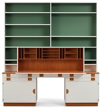 312. Josef Frank, a bookcase including a folding desk, a special version of modell 2255, Svenskt Tenn, Sweden.