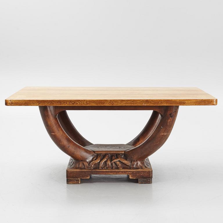 An Art Nouveau table, Sweden, early 20th Century.