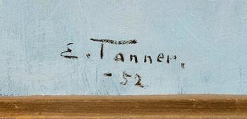 EINO TANNER, olja på duk, signerad och daterad -52.