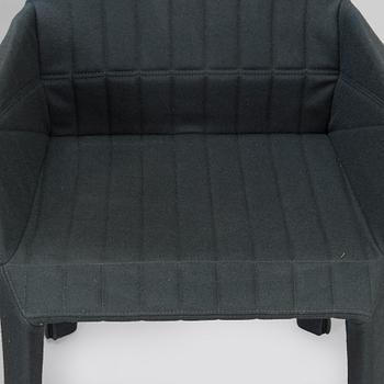 Ligne Roset, a set of 8 'Facett' dining chairs, France.