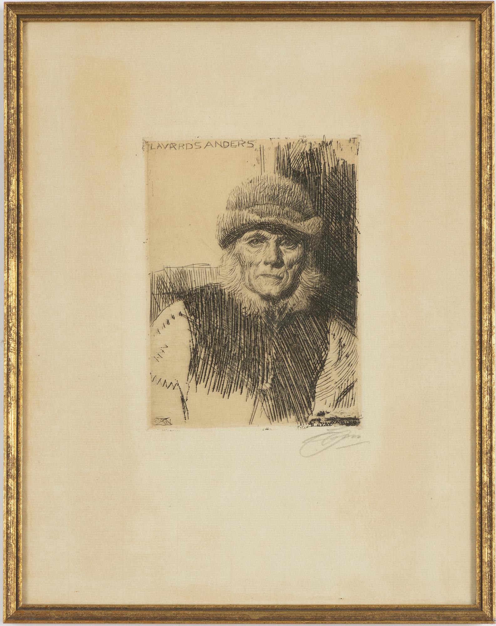 Anders Zorn, "Lavards Anders".