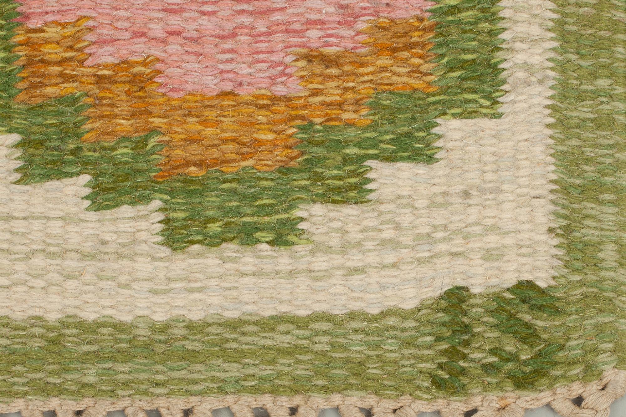 MATTA, rölakan, monogramsignerad IS (Ingegerd Silow). Ca 202 x 138 cm.