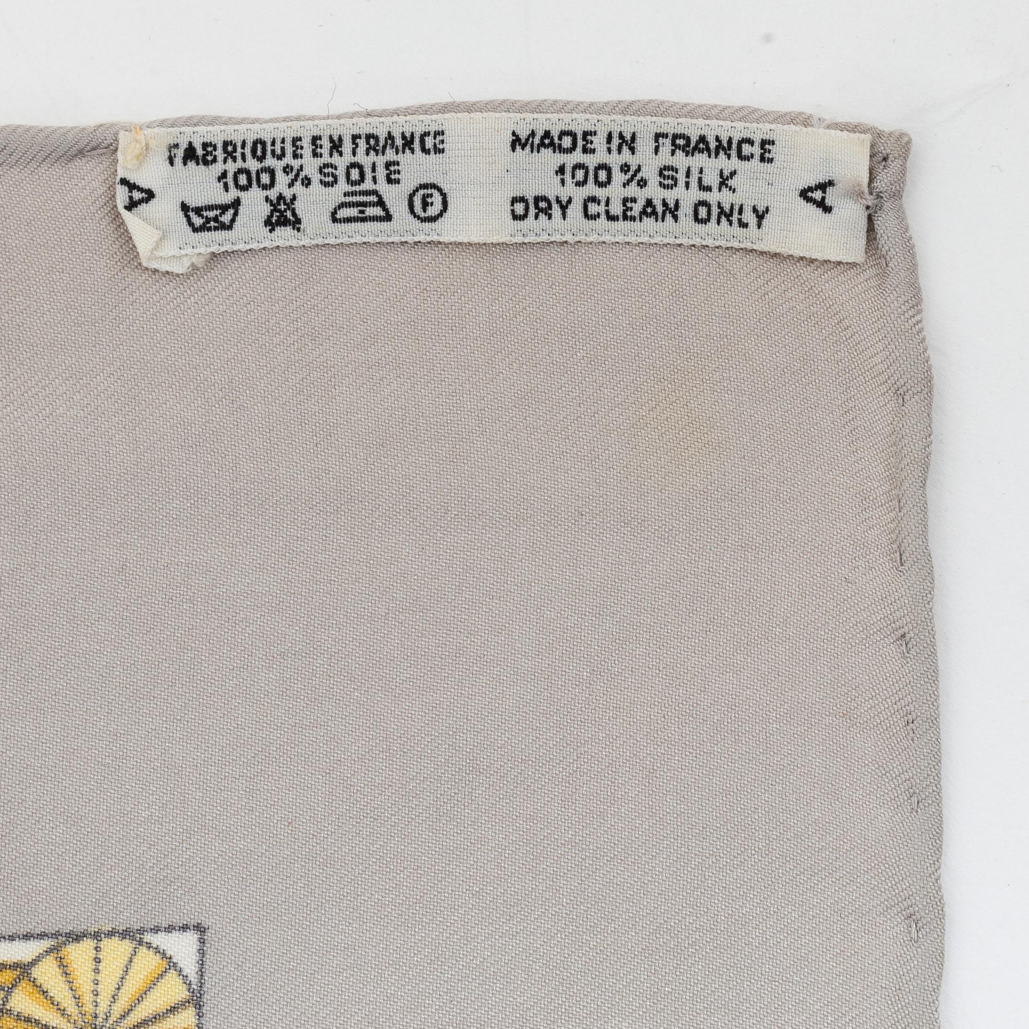 Hermès, scarf, "Présentation de chevaux".