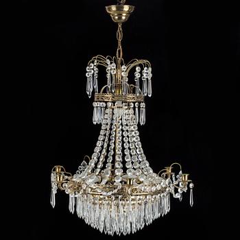 A mid 20th century chandelier.