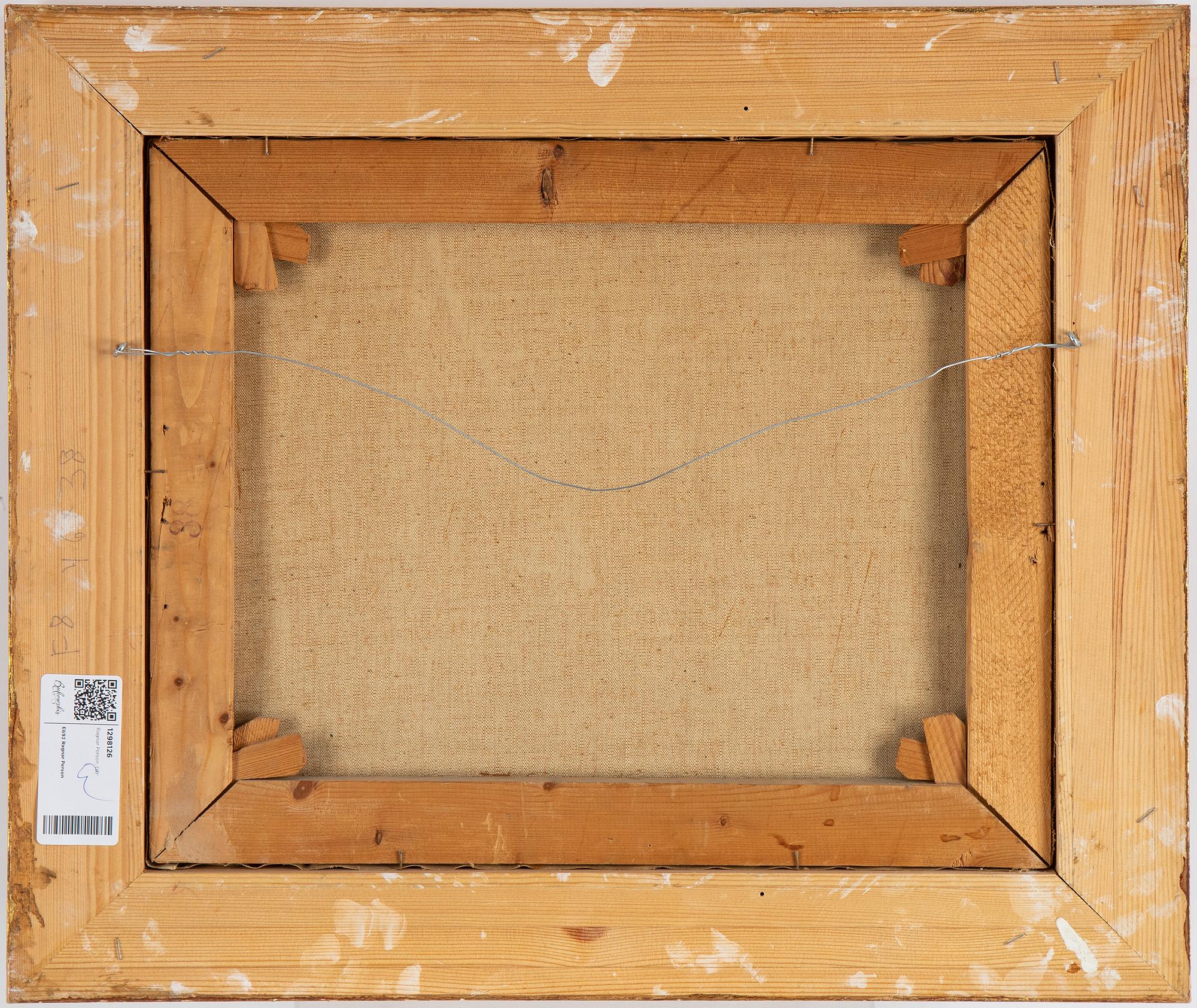 Ragnar Person, olja på duk, signerad RP.