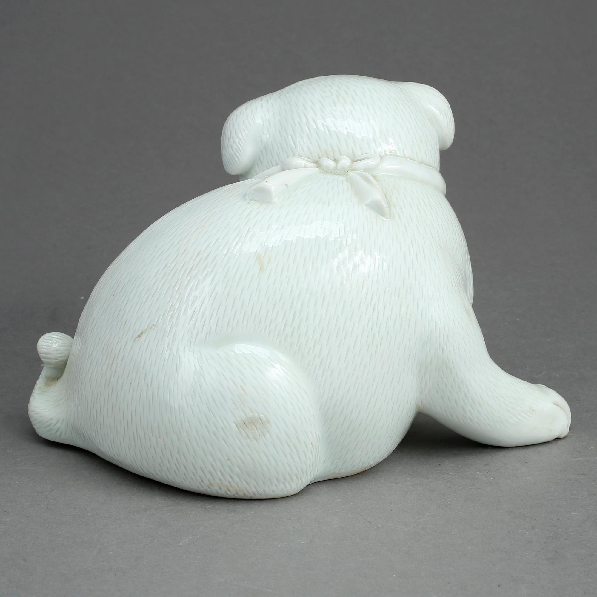 FIGURIN, porslin, blanc de chine, Kina, 1900-tal.