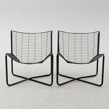 A pair of 'Järpen' easy chairs by Niels Gammelgaard for IKEA.