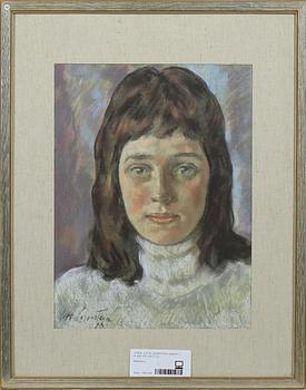 LOTTE LASERSTEIN, pasteller, 3 st, sign o en dat 73.