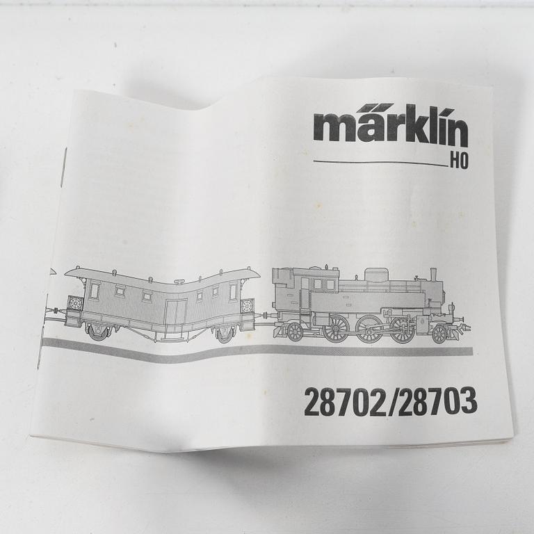 Märklin, tågset, 28703 H0, "Historic SJ Passenger Train".