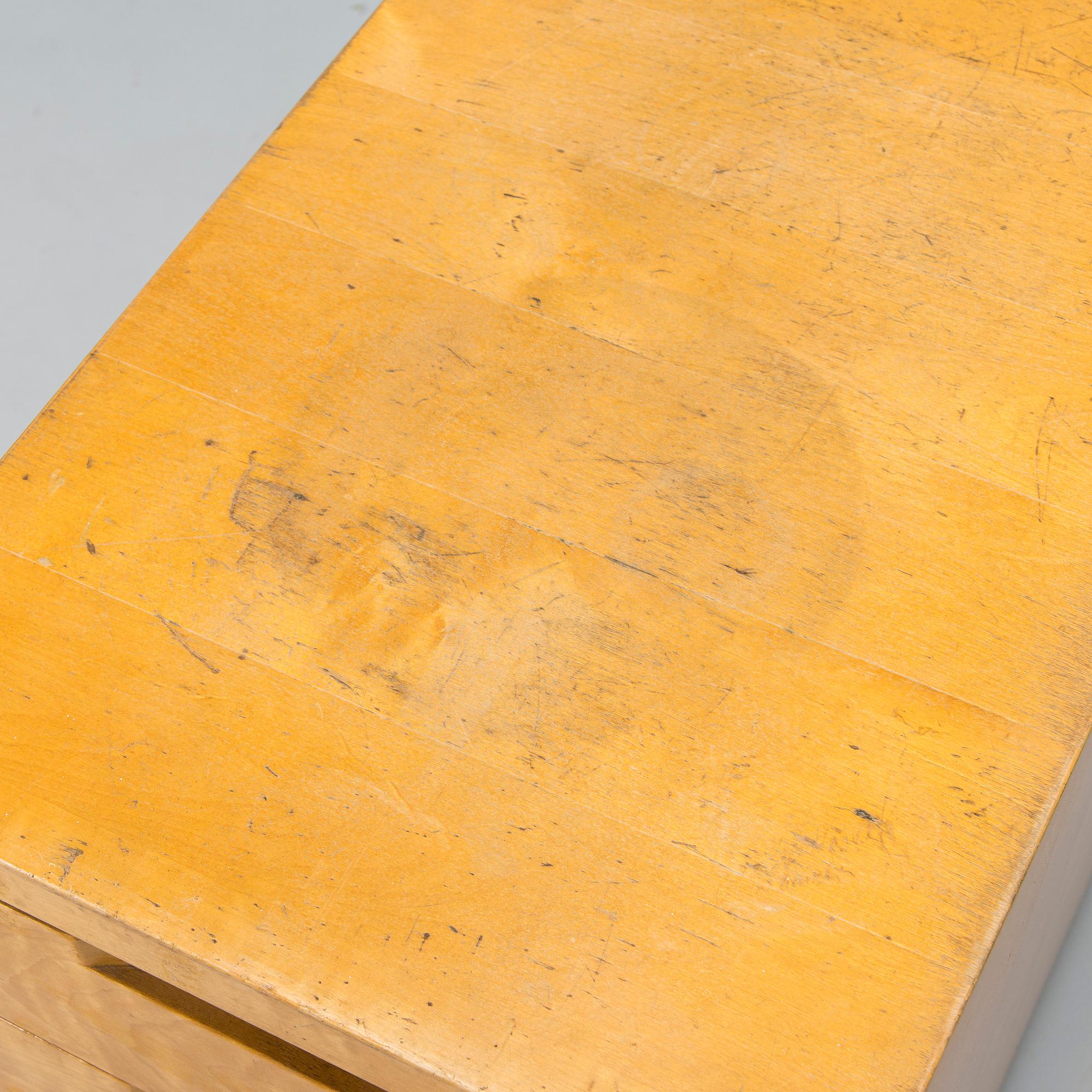 Aino Aalto, A mid-20th century 'H297' drawer unit for O.Y. Huonekalu-ja Rakennustyötehdas A.B. Finland.