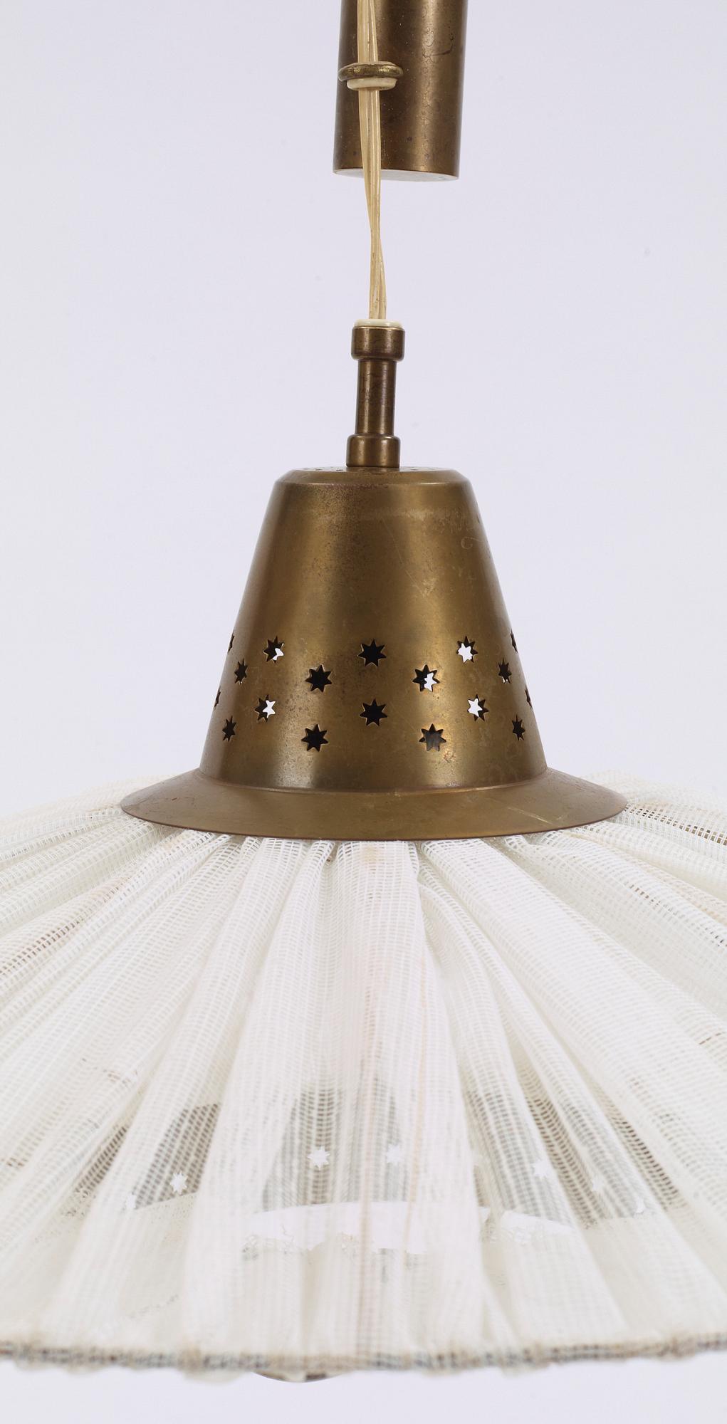 TAKLAMPA. Bergboms, 1900-talets mitt.