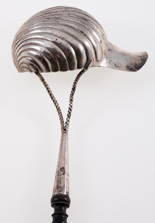 SOPPSLEV, silver, Frederik Fabritius Köpenhamn 1821.